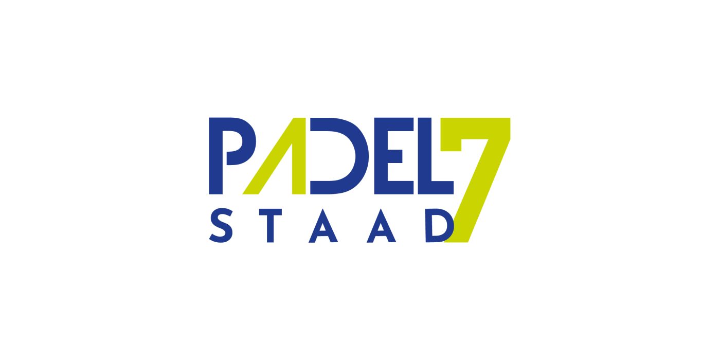 Diseño de logotipo para club de pádel en Suiza identidad visual deportiva